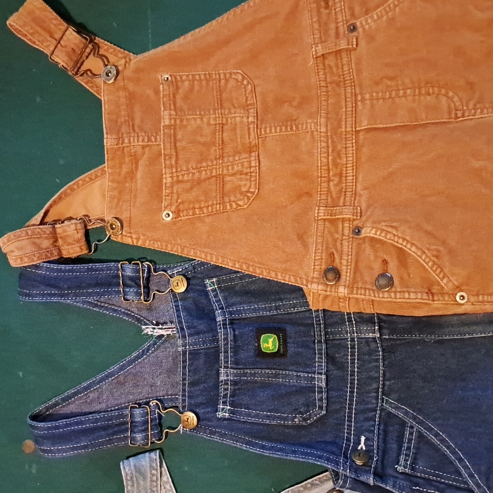 2 Combo overralls Size 5 (boys)